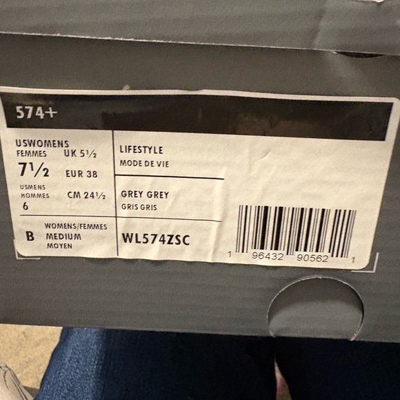 NEW BALANCE 574+ PLATFORM SNEAKER IN REFLECTION/R… - Picture 12 of 12